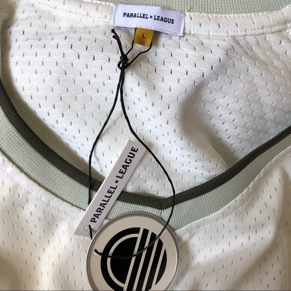 NWT Parallel x League Ace Mesh Jersey L - Picture 6 of 6
